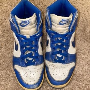1999 Nike Dunk Highs Kentucky